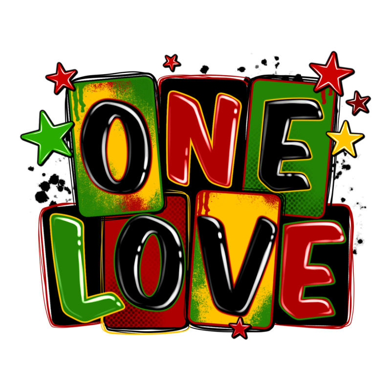 One Love Juneteenth Ladies Tee by LillyAllenDesigns | Teevron