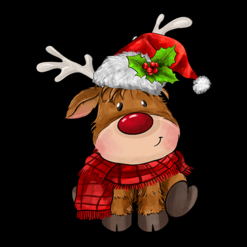 Christmas Baby Deer Heavy Core Tee by MaliasSmallBusiness | Teevron