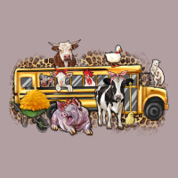 Farm Animals School Bus Vintage Hoodie | Teevron