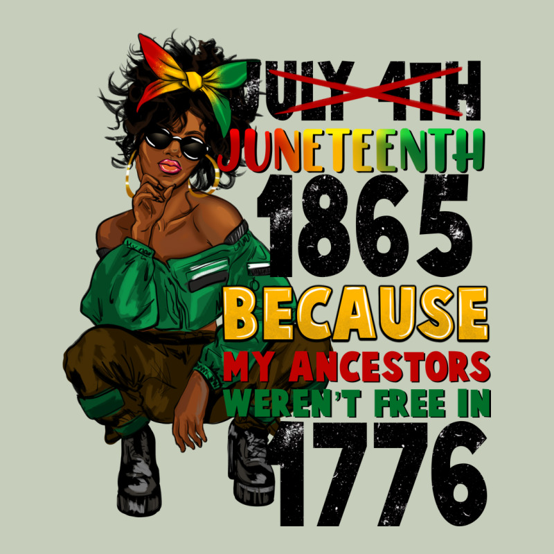 Juneteenth 1865 Because My Ancestors Long Sleeve Tee by CowGirlArtShop | Teevron