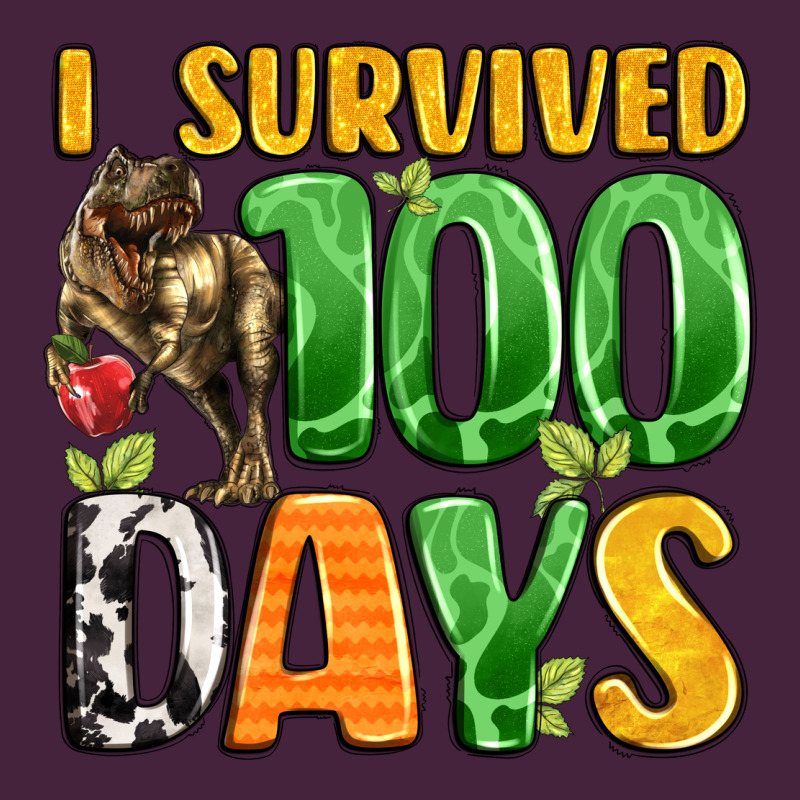Dinosaur 100day Celebration Premium Tee by LillyAllenDesigns | Teevron