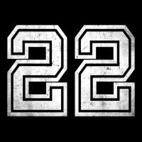 Number 22 Sports Jersey Lucky No. Birthday Age Vintage Heavy Core Tee | Teevron