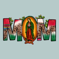 Mexican Flag Our Lady Of Guadalupe Mom Leopard Heavy Core Tee | Teevron