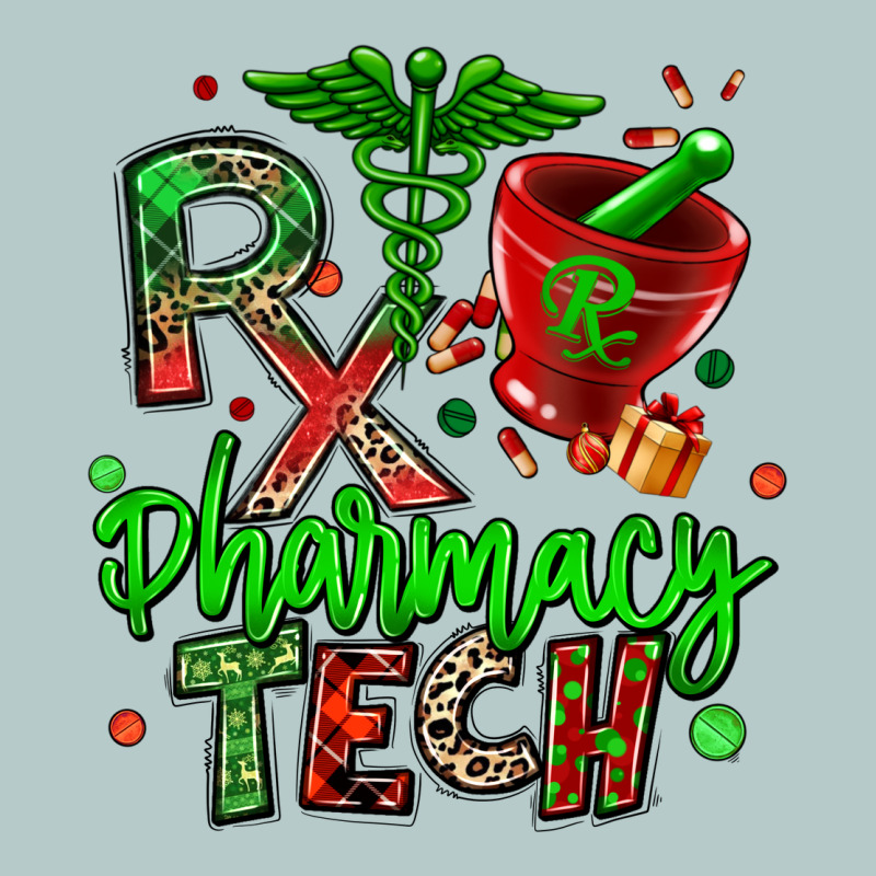 Christmas Rx Pharmacy Tech Heavy Core Tee by MaliasSmallBusiness | Teevron