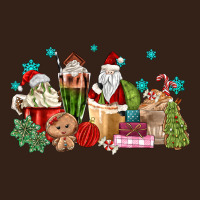 Santa Coffee Heavy Core Tee | Teevron