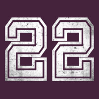 Number 22 Sports Jersey Lucky No. Birthday Age Vintage Premium Tee | Teevron