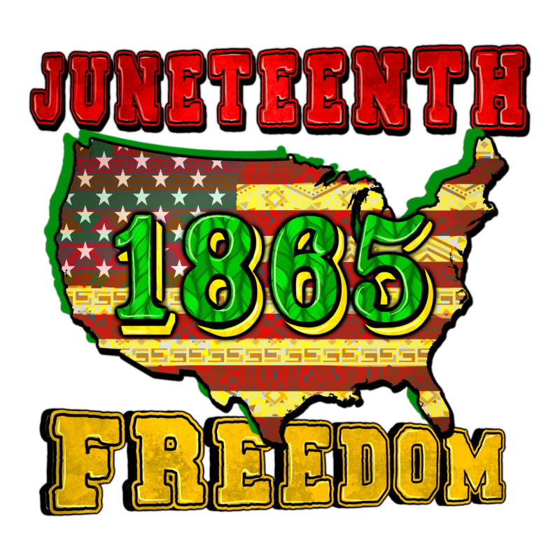 Juneteenth 1865 Freedom Long Sleeve Tee by CowGirlArtShop | Teevron