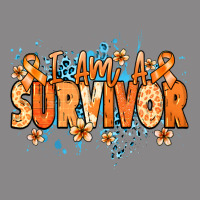 I Am A Survivor Orange Ribbon Kidney Cancer Vintage Tee | Teevron