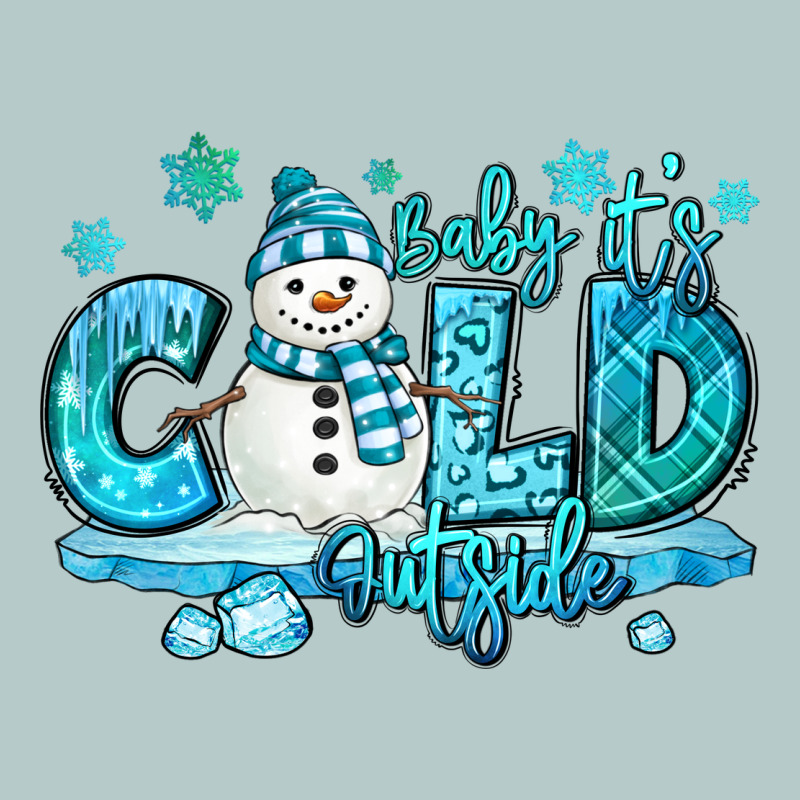 Baby Its Cold Outside Heavy Core Tee by MaliasSmallBusiness | Teevron