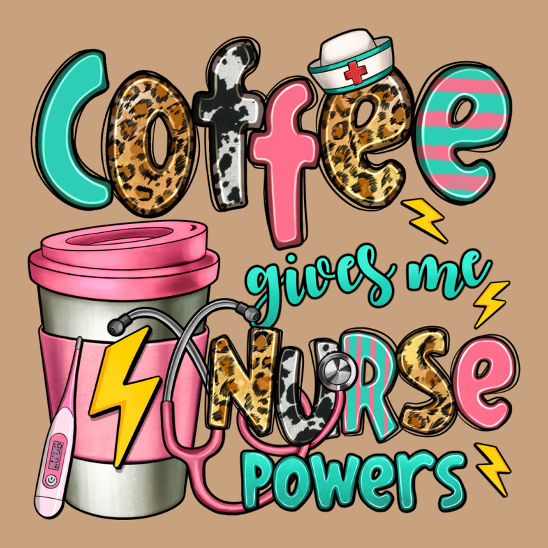 Coffee Gives Me Nurse Powers Vintage Tee by Jasminsmagicworld | Teevron