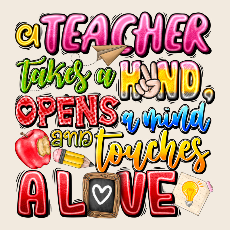 A Teacher Takes A Hand Opens A Mind And Touches A Zipper Hoodie by CowhideDigitalArt | Teevron