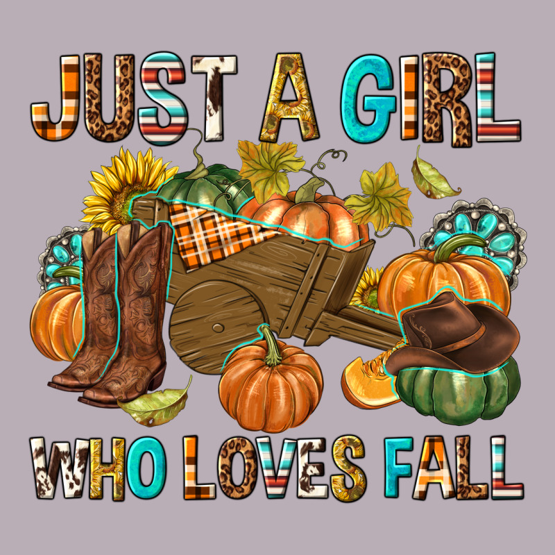 Just A Girl Who Loves Fall Vintage Tee by texasbilliewilder | Teevron