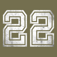 Number 22 Sports Jersey Lucky No. Birthday Age Vintage Vintage Hoodie | Teevron