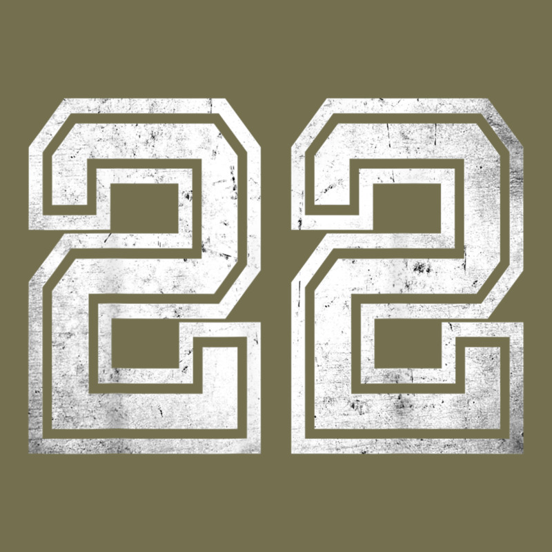 Number 22 Sports Jersey Lucky No. Birthday Age Vintage Vintage Hoodie by tuanDangUi | Teevron