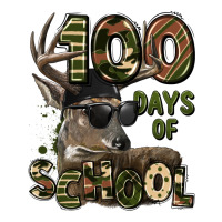 100 Days Of School Hunting Deer Premium Tee | Teevron