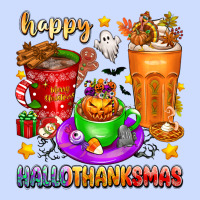 Happy Hallothanksmas Coffee Cups Urban Heavy Tee | Teevron