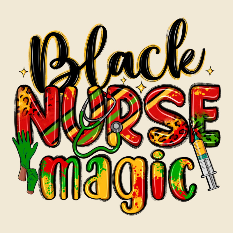Black Nurse Magic Ladies Tee by LillyAllenDesigns | Teevron
