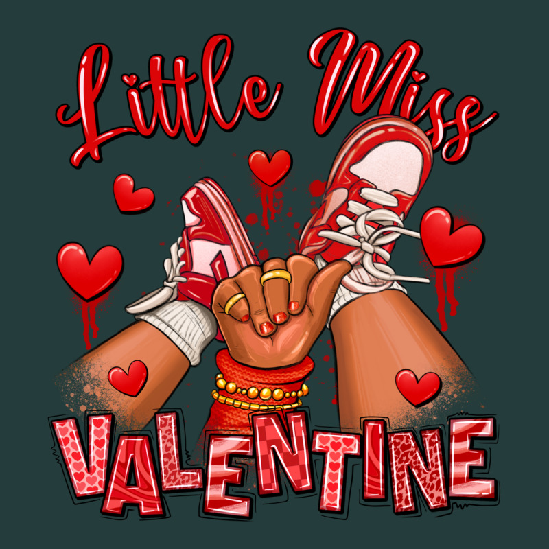 Little Miss Valentine Afro Kid Sneakers Classic Tee by RanaPortraitStore | Teevron