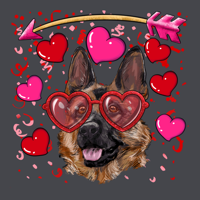 Valentine's German Shepherd Long Sleeve Tee by RanaPortraitStore | Teevron