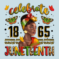 Celebrate 1865 Juneteenth With Black Woman Ladies Tee | Teevron