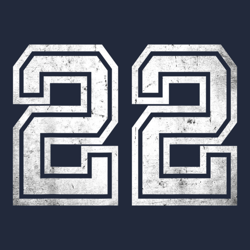 Number 22 Sports Jersey Lucky No. Birthday Age Vintage Premium Sweatshirt by tuanDangUi | Teevron