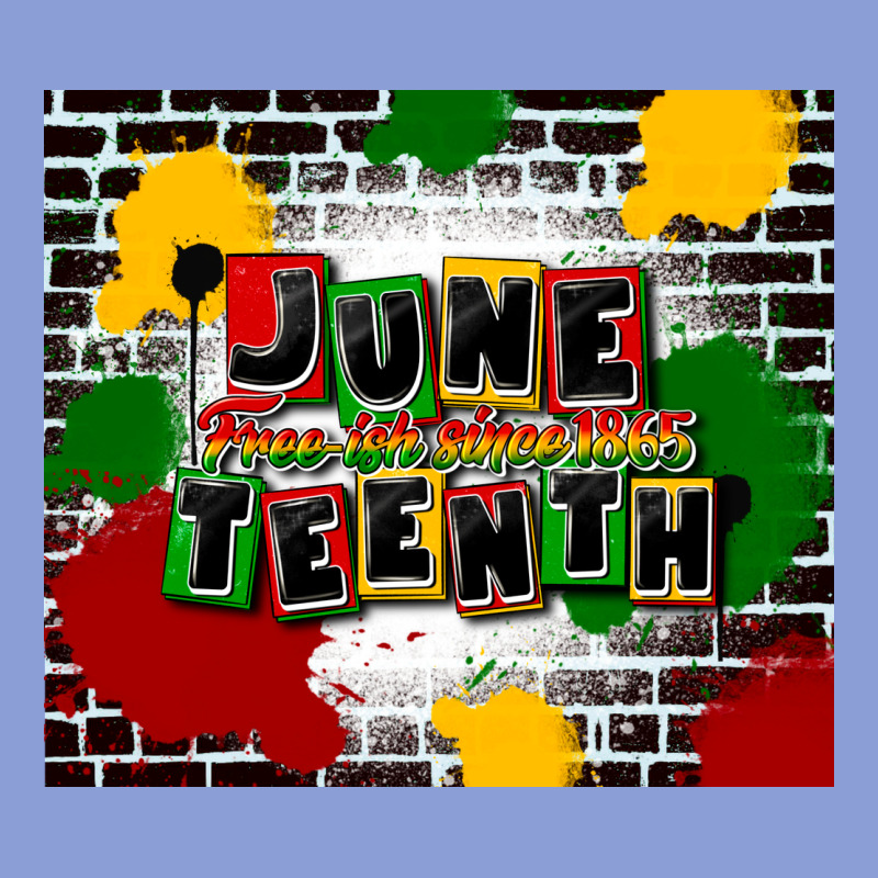 Juneteenth Free Ish Since 1865 Long Sleeve Tee by CowGirlArtShop | Teevron