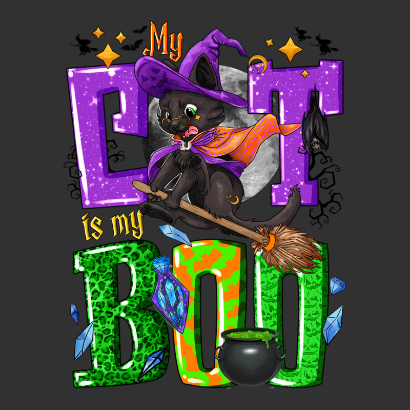 My Cat Is My Boo Halloween Urban Heavy Tee by NancyCooperArtShop | Teevron