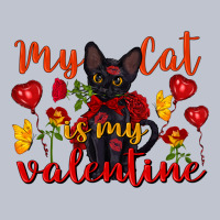 My Cat Is My Valentine Valentine's Day Premium Hoodie | Teevron