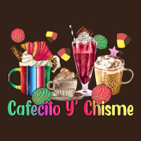 Cafecito Y Chisme Coffee Cups Heavy Core Tee | Teevron