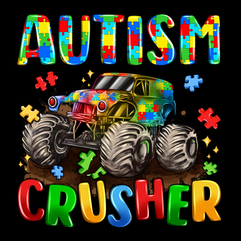 Autism Crusher Premium Tee by LillyAllenDesigns | Teevron
