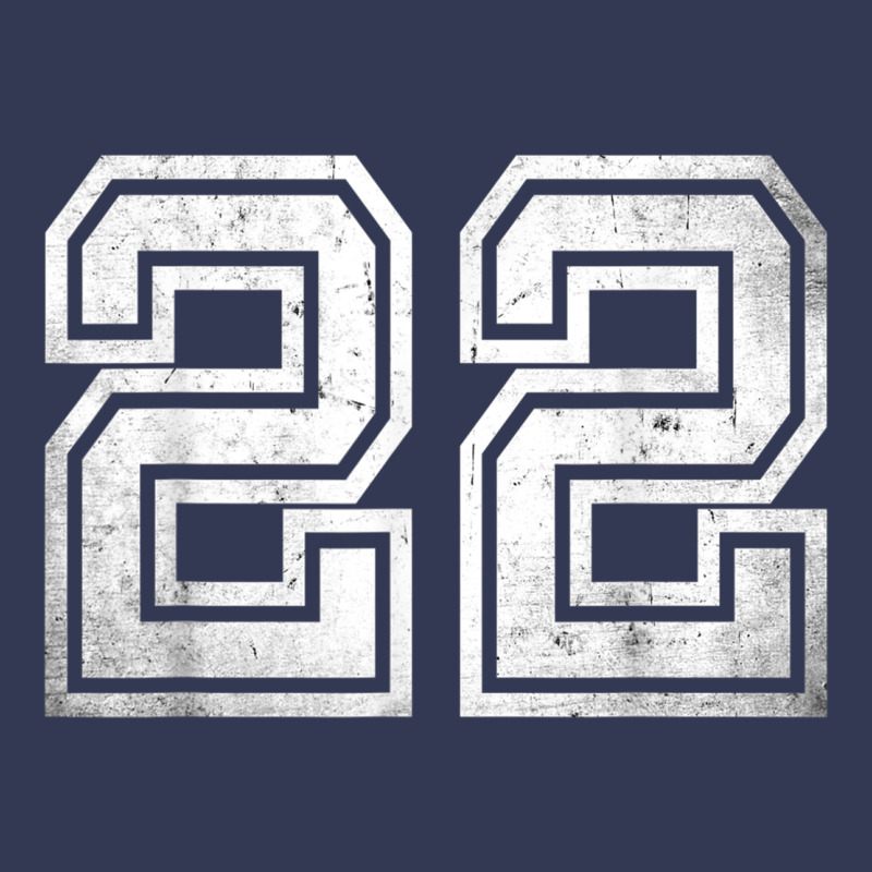 Number 22 Sports Jersey Lucky No. Birthday Age Vintage Heavyweight Hoodie by tuanDangUi | Teevron