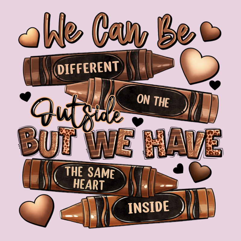 We Can Be Different On The Outside But We Have The Ladies Tee by LillyAllenDesigns | Teevron