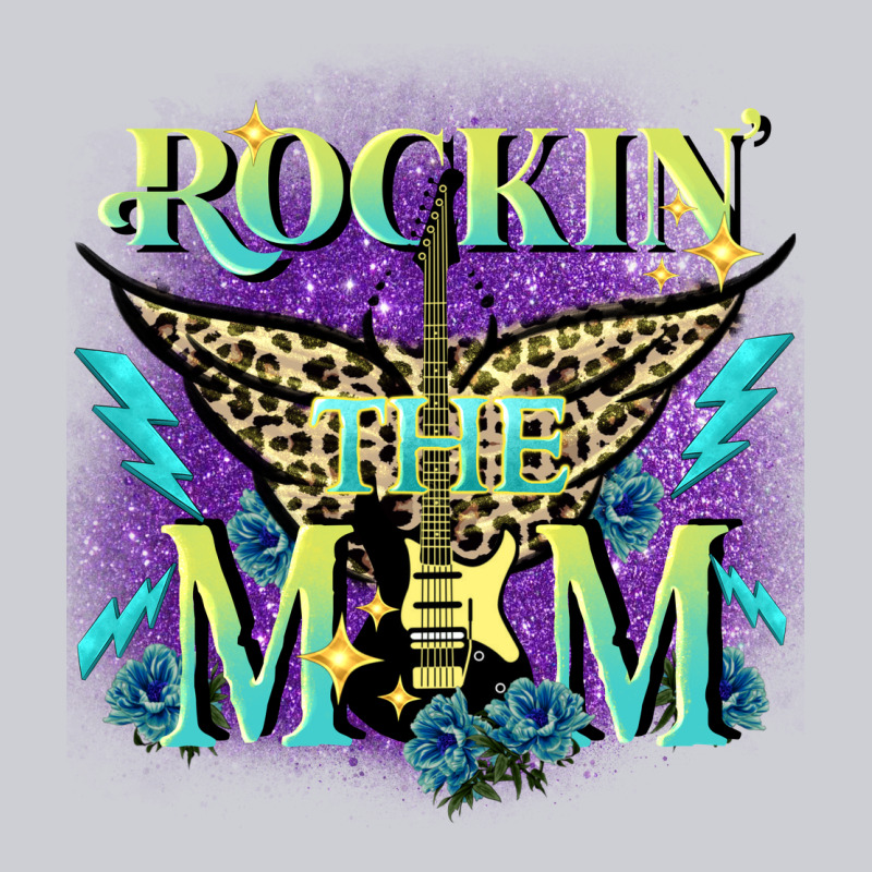 Rockin' The Mom Mother's Day Heavyweight Sweatshirt by FaDigitalArtStudio | Teevron