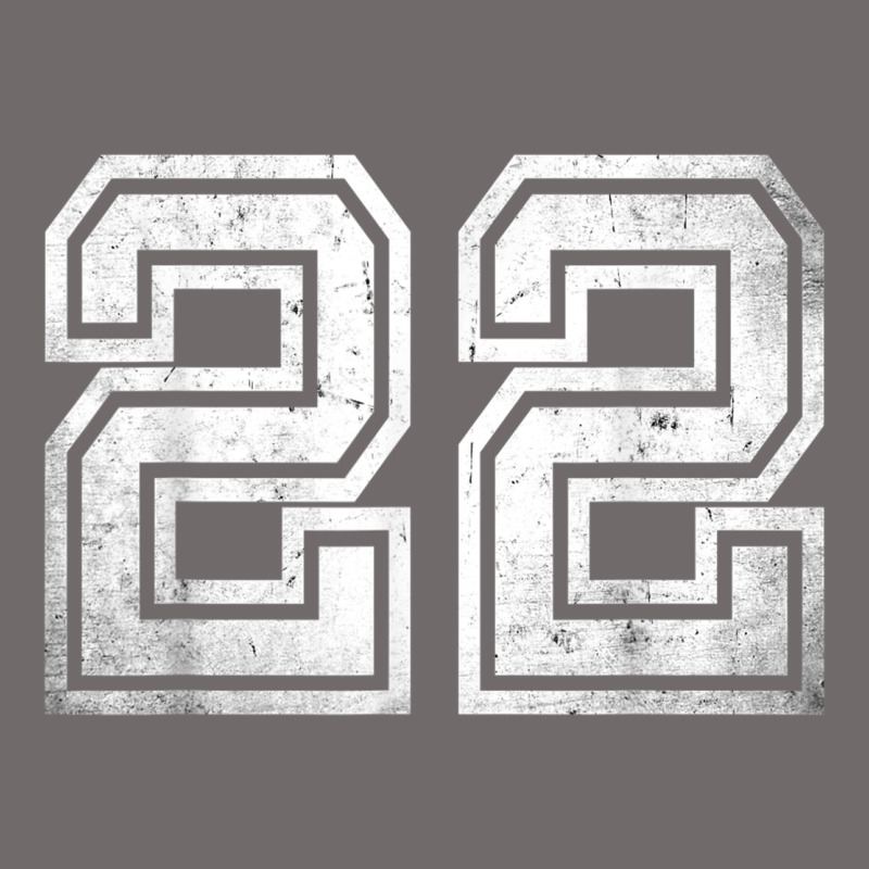 Number 22 Sports Jersey Lucky No. Birthday Age Vintage Urban Hoodie by tuanDangUi | Teevron
