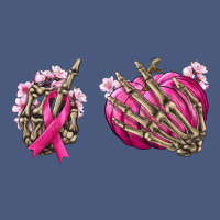 Breast Cancer Skeleton Hands Vintage Hoodie | Teevron