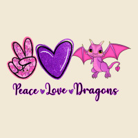 Peace Love Dragons Ladies Tee | Teevron