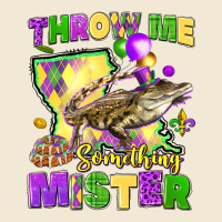 Throw Me Something Mister Louisiana Mardi Gras Ladies Tee | Teevron