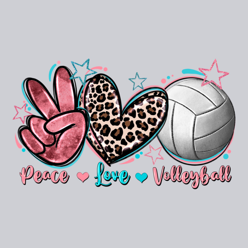 Peace Love Volleyball Heavyweight Sweatshirt by FaDigitalArtStudio | Teevron