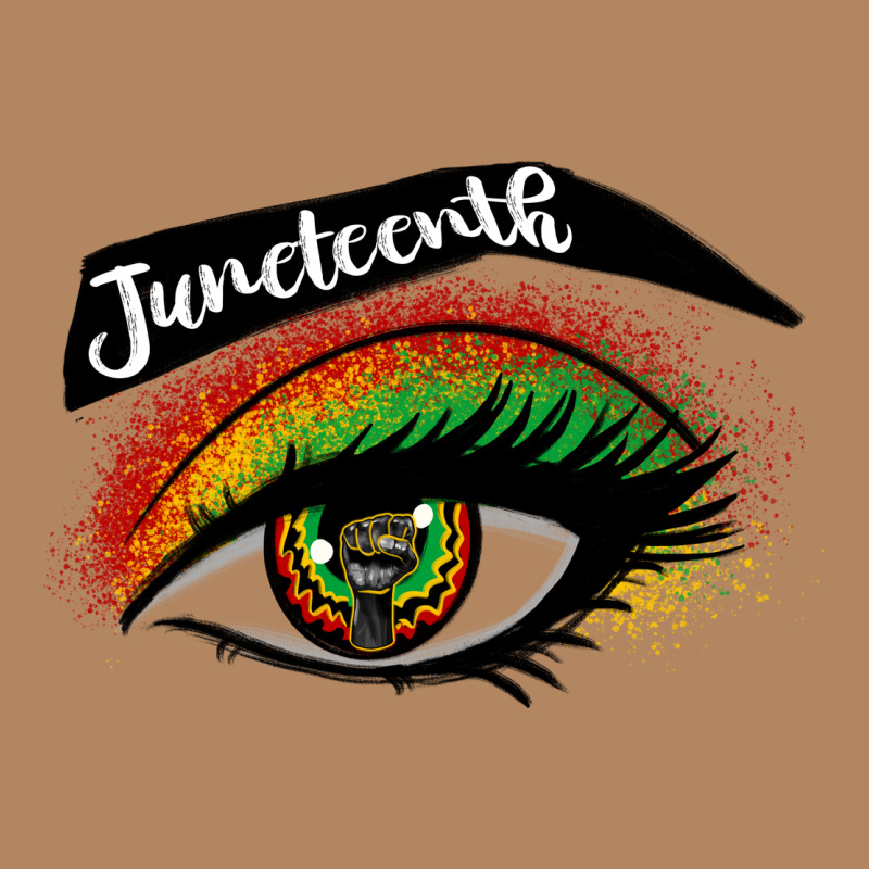 Juneteenth Eyelash Cowgirl Long Sleeve Tee by CowGirlArtShop | Teevron