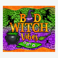 Bad Witch Vibes Urban Heavy Tee | Teevron