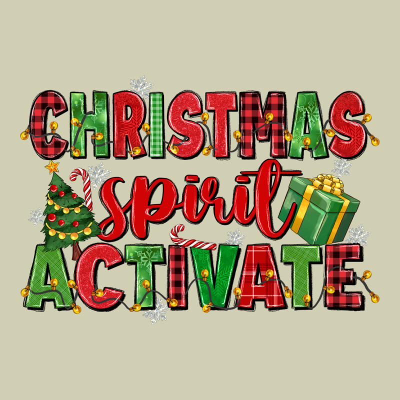 Christmas Spirit Activate Heavy Core Tee by MaliasSmallBusiness | Teevron