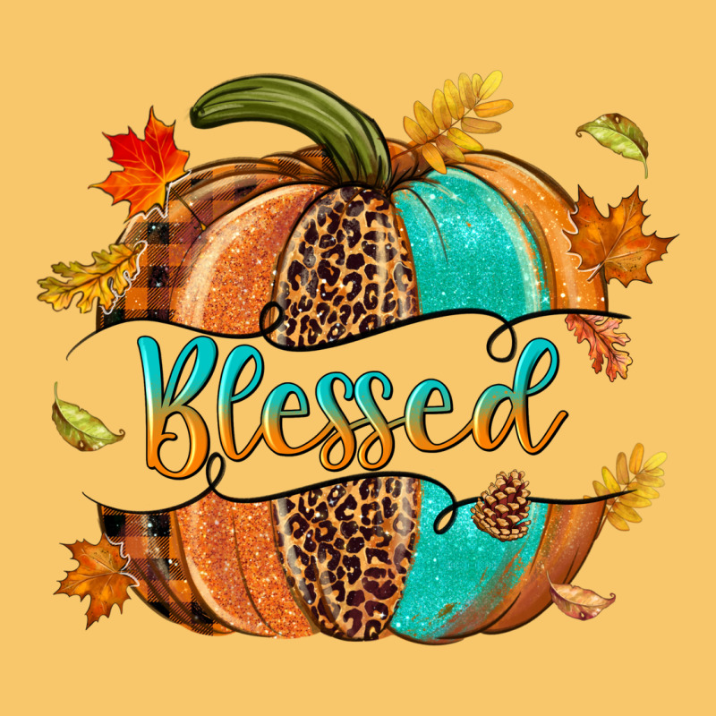 Blessed Pumpkin Vintage Hoodie by NancyCooperArtShop | Teevron
