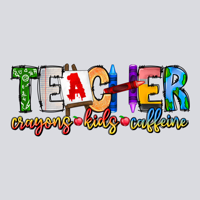 Teacher Cryons Kids Caffeine Zipper Hoodie by CowhideDigitalArt | Teevron