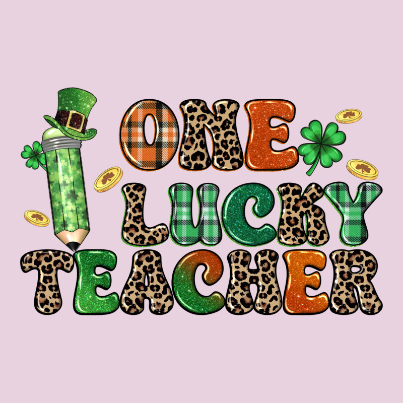 One Lucky Teacher Ladies Tee by LillyAllenDesigns | Teevron
