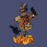 Scarecrow With Pumpkin Vintage Tee | Teevron