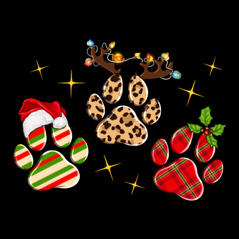 Christmas Paws Heavy Core Tee by MaliasSmallBusiness | Teevron