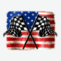 American Racing Flag Urban Heavy Tee | Teevron
