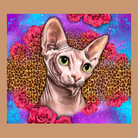 Purple Glitter Roses Sphynx Cat Heavyweight Hoodie | Teevron