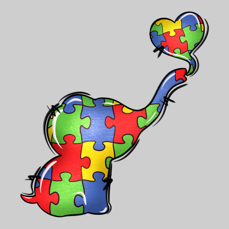 Autism Awareness Elephant Premium Tee by LillyAllenDesigns | Teevron