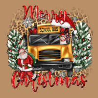 Merry Christmas School Bus Vintage Hoodie | Teevron